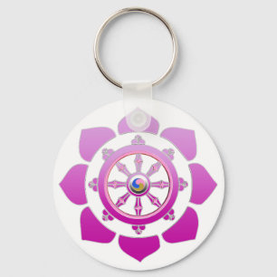 Dharma-hjul Nyckelring
