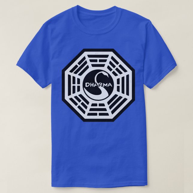 Dharma Initiative vintage Borttappad T Shirt (Design framsida)