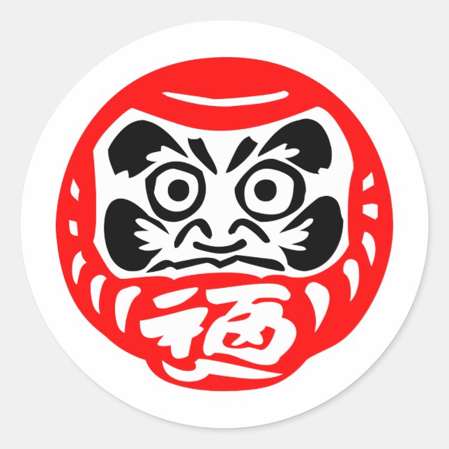 Dharma Runt Klistermärke (Framsida)
