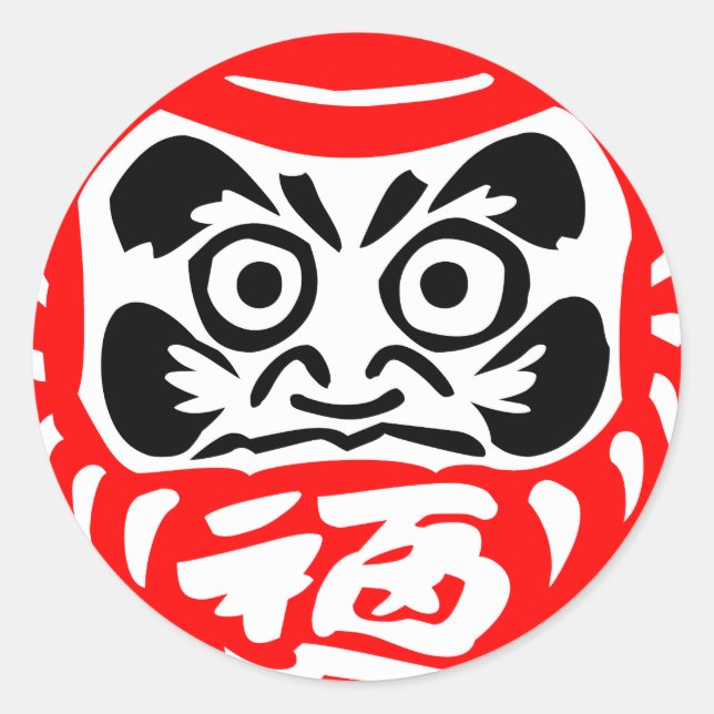 Dharma Runt Klistermärke (Framsida)
