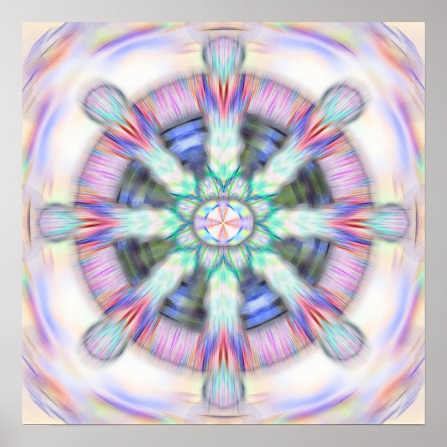 Dharma Wheel Poster (Framsidan)