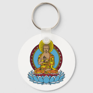 Dharmachakra Buddha Nyckelring