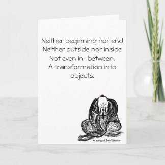 Dharmas från varar besvärad hälsningkortet kort