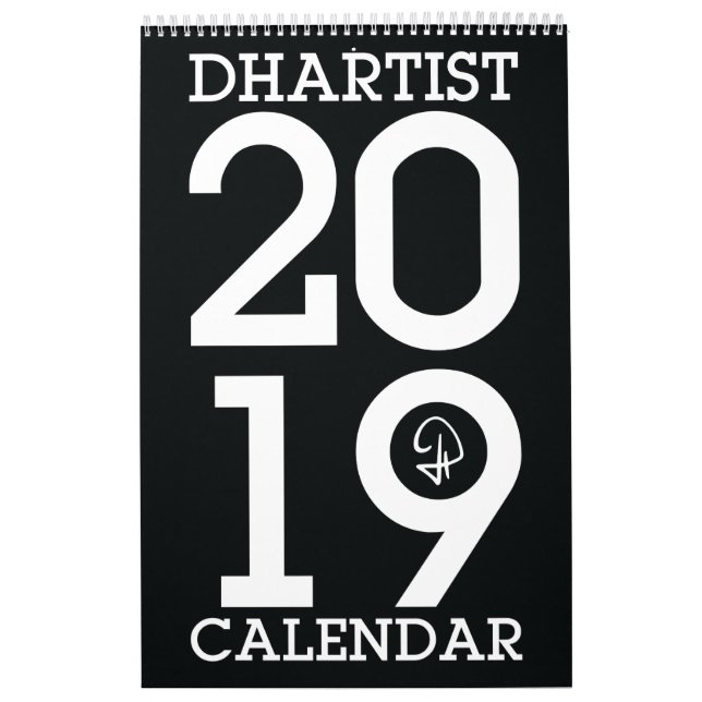 DHARTIST-kalender - 2019 Kalender (Omslag)
