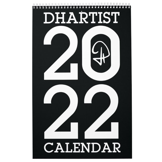 Dhartistkalender - 2022 kalender (Omslag)