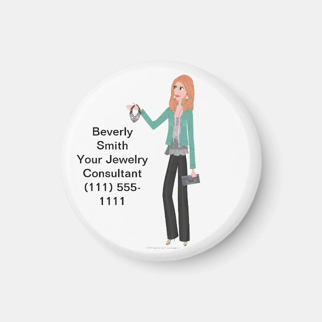 DHG Round Magnet (1,25 tum) (Framsidan)