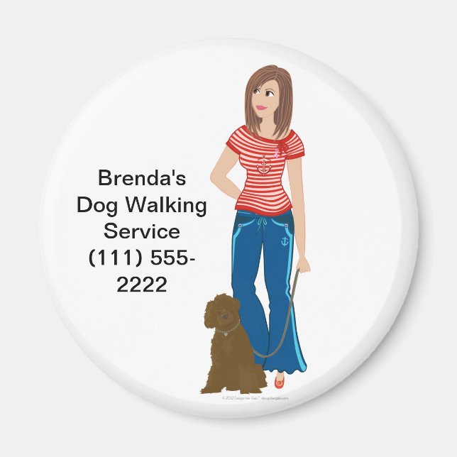 DHG Round Magnet (2,25 tum) (Framsidan)