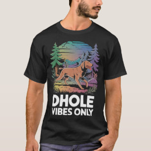 Dhole-älskare Vilda djur Canid Asiatisk vildhund T Shirt