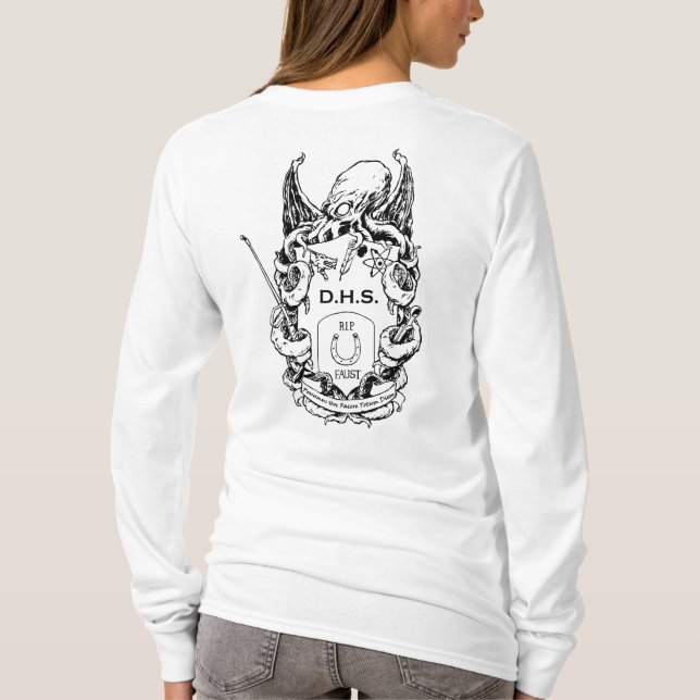 Dhs-dam Hoodie T-shirt (Baksida)