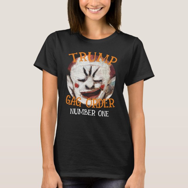 DHS FBI CBP Gag Order Fests Middag Födelsedag T Shirt (Framsida)