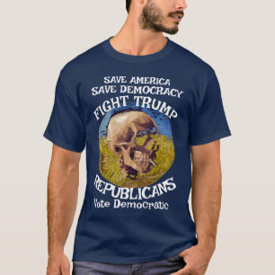 DHS FBI CBP Gavin Newsom President Demokratisk x T Shirt