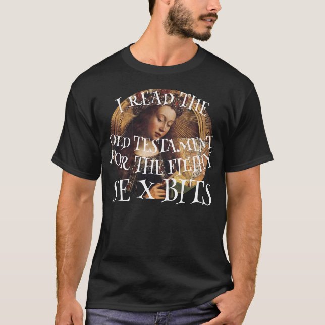 DHS FBI CBP LÄS GAMLA TESTAMENTETS SMUTSIGA S E X  T SHIRT (Framsida)