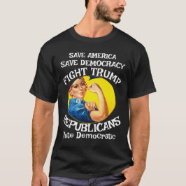 DHS FBI CBP Trägolvgolv Trump 36 37 38 39 40  T Shirt