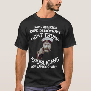 DHS FBI CBP Trump Bismarck tyska slagskepp T Shirt