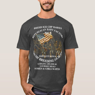 DHS FBI CBP TRUMP REPUBLIKANSKA PARTIET USA AMERIK T SHIRT