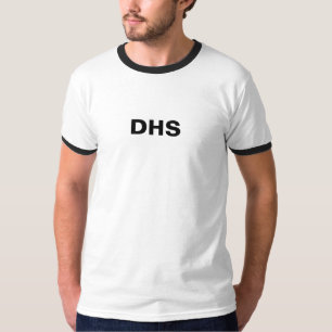 Dhs-klockan listar T-tröja Tee