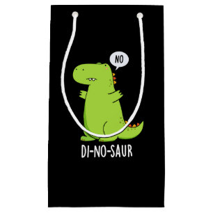 Di-no-saur Funny Dinosaur Puns Mörk BG