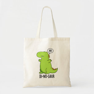 Di-no-saur Funny Dinosaur Puns Tygkasse