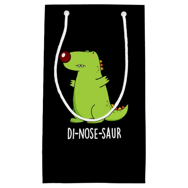 Di-nosaur Funny Dinosaur Pun Mörk BG (Framsidan)