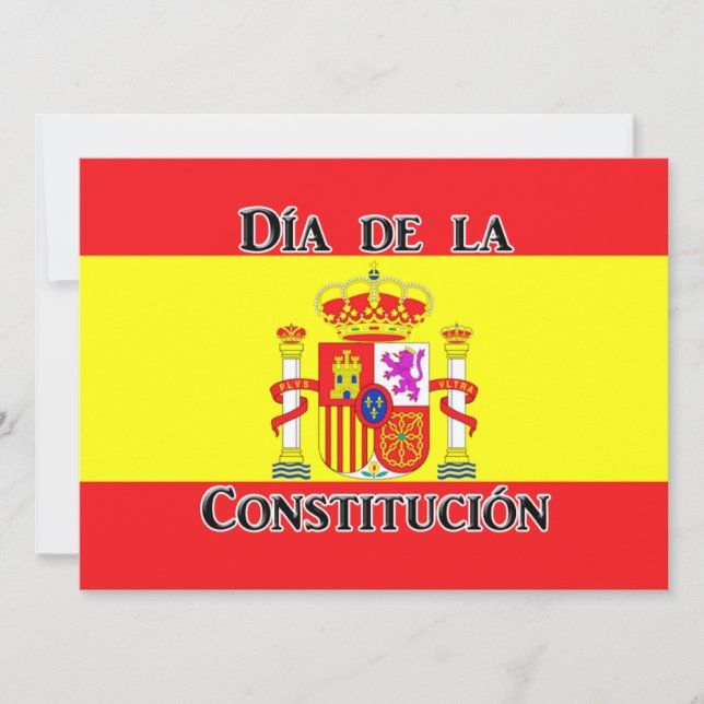 Día de la ICAción - Spanien Inbjudningar (Framsida)