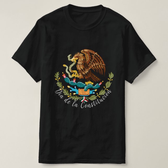 Día de la Qualición (Mexiko) T Shirt (Design framsida)