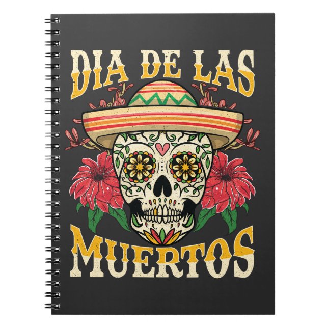 Dia De Las Muertos | DAY OF THE DEAD Anteckningsbok (Framsidan)