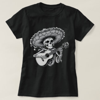 dia de los day muertos, mexican halloween t-shirt