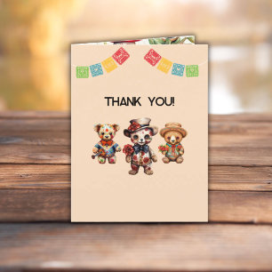 Dia De Los Muertos Alebrije Bears Picado Tack Kort