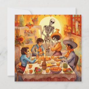 "Dia de los Muertos", Ancestors Firande Inbjudningar