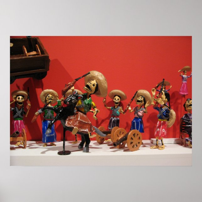 Dia de los Muertos Bandoleros Poster (Framsidan)