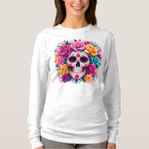 Día de los Muertos Blomster Socker Skalle Konst