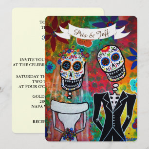 DIA DE LOS MUERTOS BRÖLLOP INBJUDNINGAR