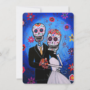DIA DE LOS MUERTOS BRÖLLOP INBJUDNINGAR