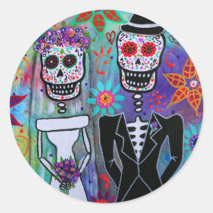 DIA DE LOS MUERTOS BRÖLLOP RUNT KLISTERMÄRKE