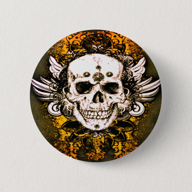 Dia de los muertos Button Knapp (Framsida)