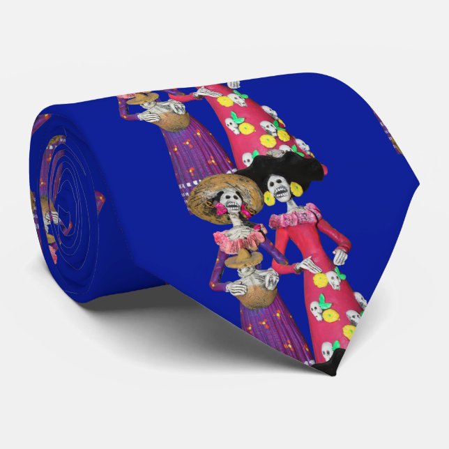 Dia De Los Muertos Calavera Amigas Slips (Rullad)