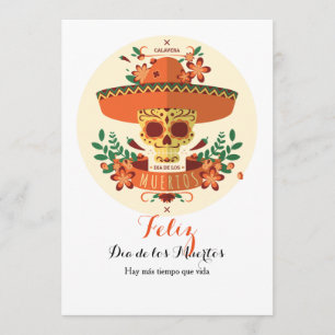 Dia De Los Muertos Card Kort