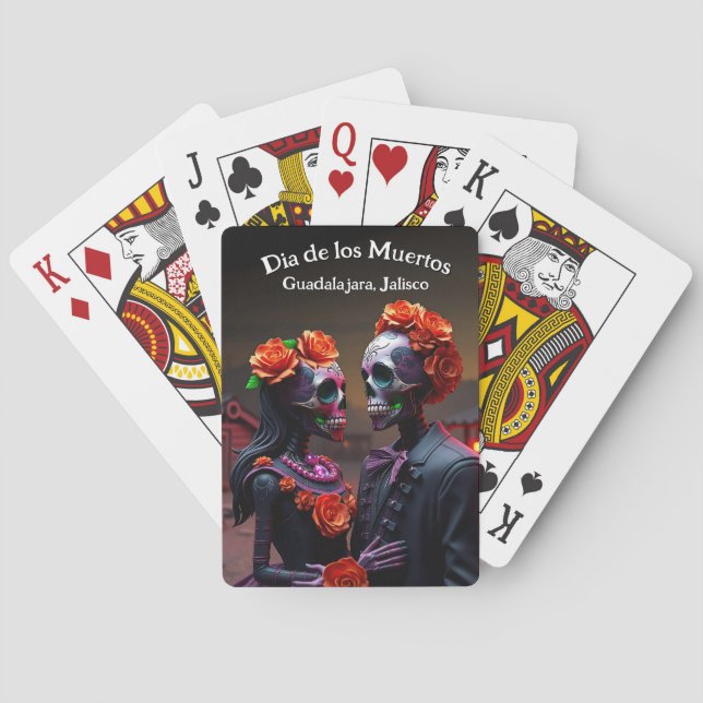 Dia de los Muertos Casinokort (Baksidan)