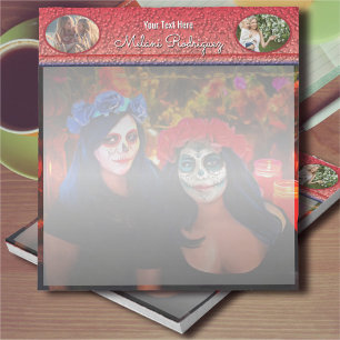 Dia de Los Muertos Catrinas 1718 Anteckningsblock