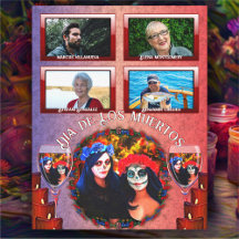 Dia de Los Muertos Catrinas Family Altar 1718 Art.