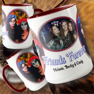 Dia de Los Muertos Catrinas Friends Forever 1718 Mugg