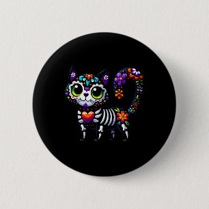 Dia De Los Muertos Cinco De Mayo Cat Sugar Skull M Knapp