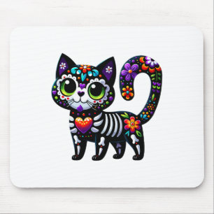 Dia De Los Muertos Cinco De Mayo Cat Sugar Skull M Musmatta