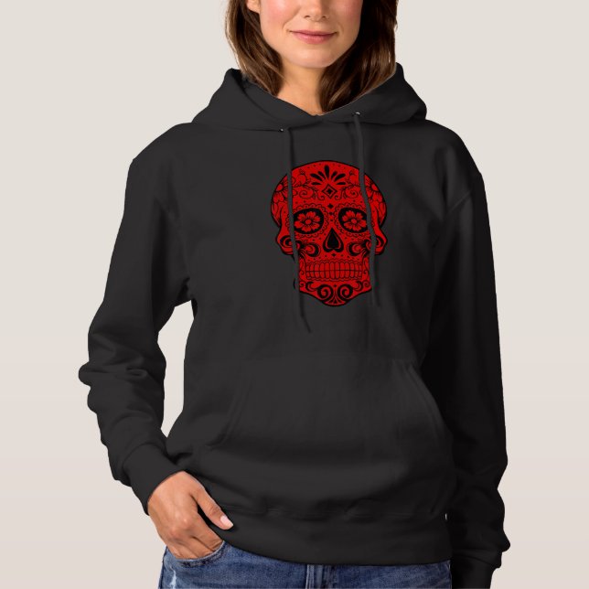 Dia De Los Muertos   Day Of Dead Halloween T Shirt (Framsida)