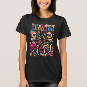 Dia De Los Muertos Day of the dead Mexican Skeleto T Shirt