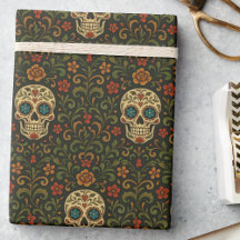 Dia de los Muertos Day of the dead Sugar Skull