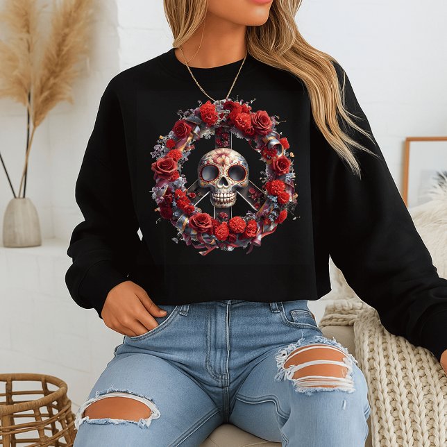 Dia de los Muertos Day of the dead Sweatshirt T Shirt (Skapare uppladdad)