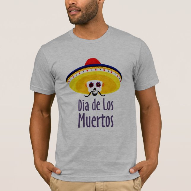 Dia De Los Muertos-Day of the dead T-Shirt (Framsida)