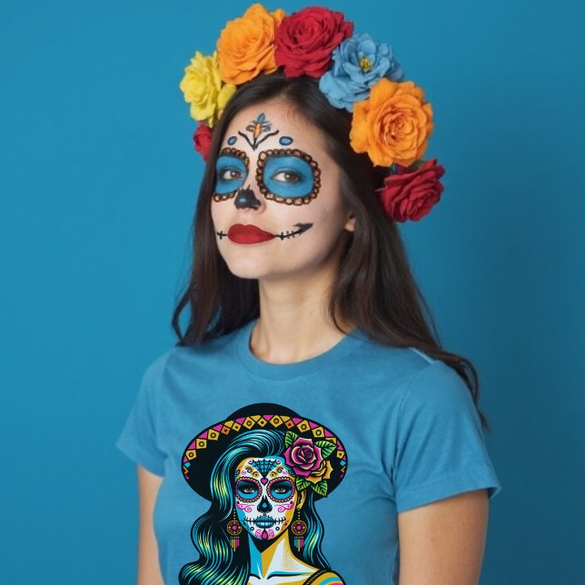 Día de los Muertos Day of the dead Tradition T Shirt (Día de los Muertos Day of the Dead Tradition T-Shirt)