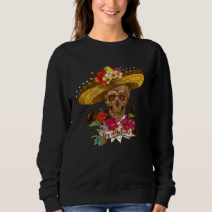 Dia De Los Muertos De dödas dag Blomster Sugar S T Shirt